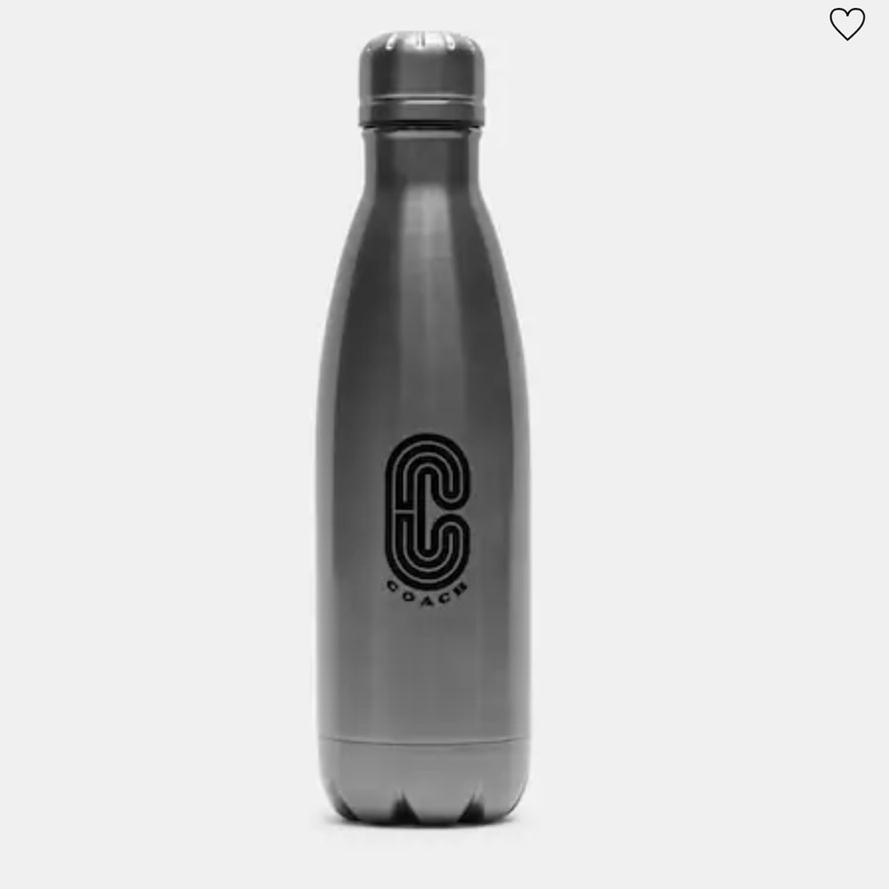 Coach Brand Stainless Steel Water Bottle